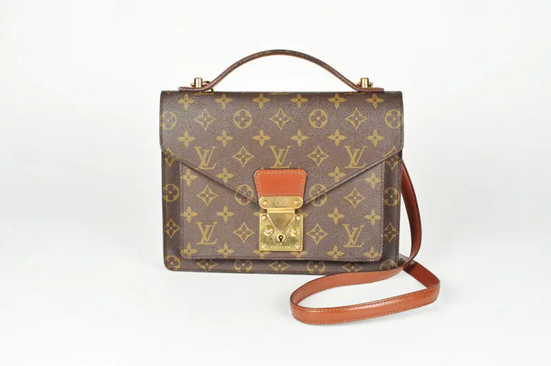 bolsa de cuero de Louis Vuitton