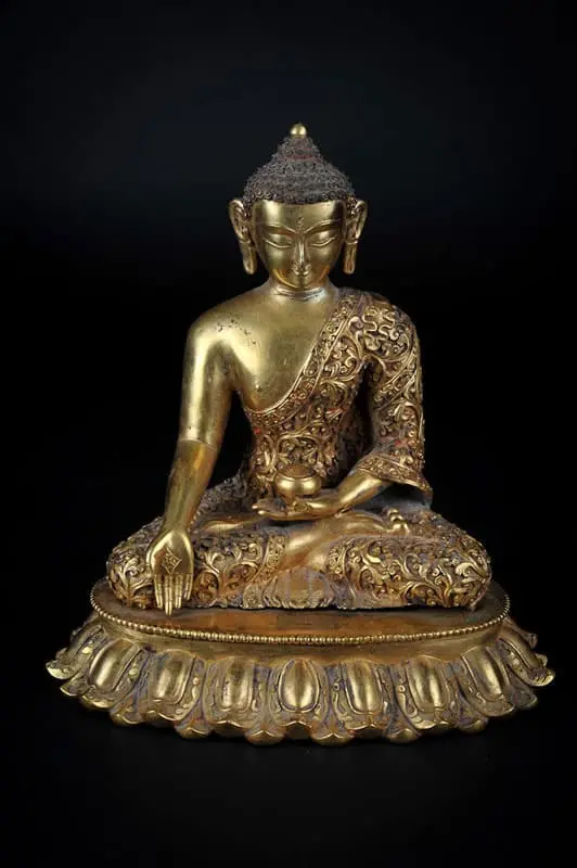 Una pequeña escultura